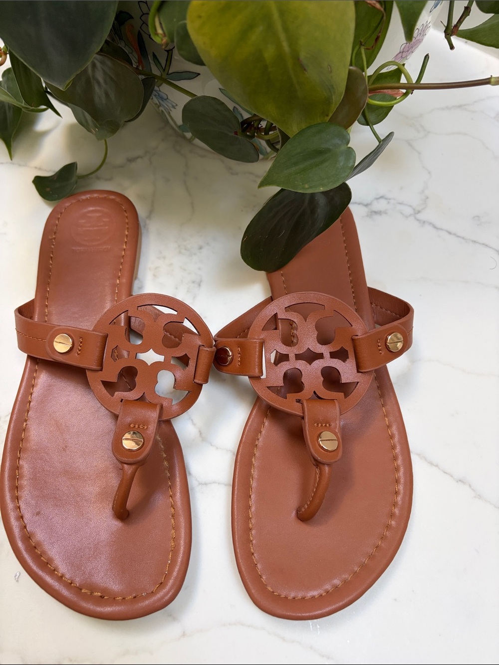 Tory Burch Miller Sandals like new